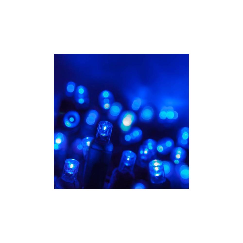 Lampki choinkowe LED niebieskie