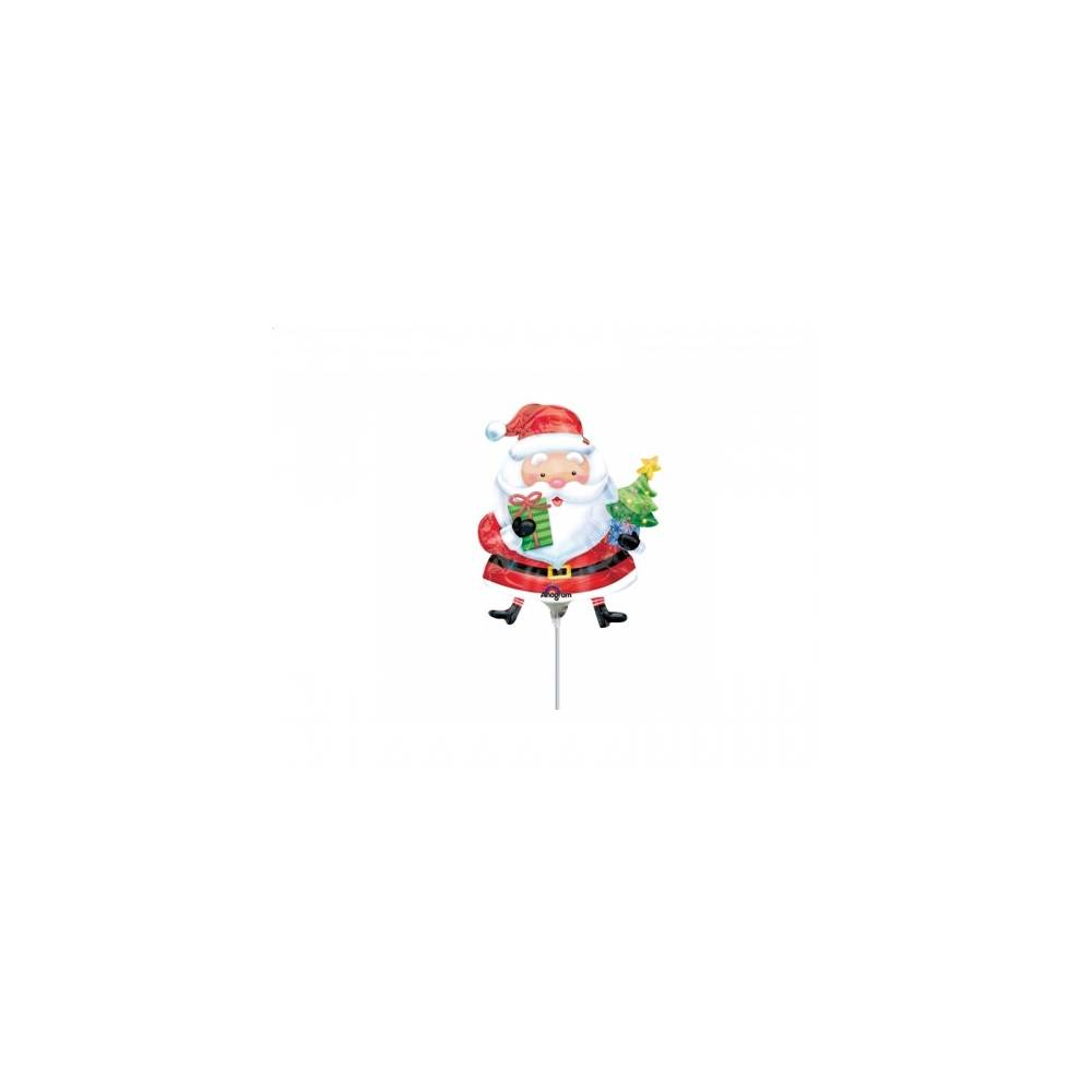 Balon foliowy 9" Santa with Tree